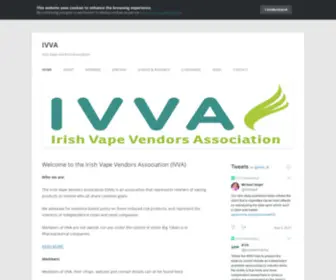 Ivva.ie(Irish Vape Vendors Association Ireland (IVVA)) Screenshot