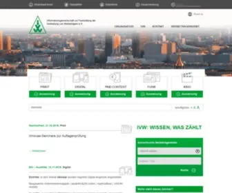 IVW.de(Startseite) Screenshot