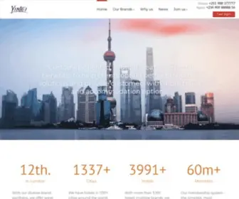 Ivy-Hotel.com(Yimei Group) Screenshot