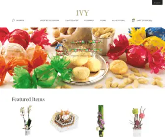 Ivybahrain.com(Chocolates and Flowers) Screenshot