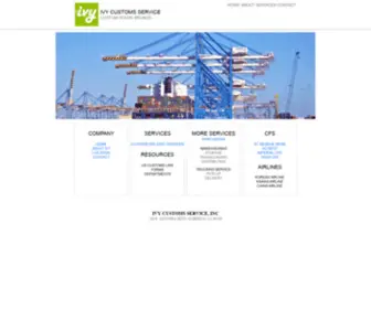 Ivychb.com(IVY Customs Service) Screenshot