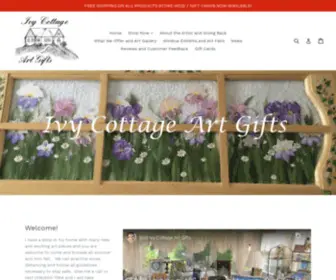 Ivycottageartgifts.com(Ivy Cottage Art Gifts) Screenshot