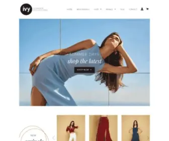 Ivydc.com.au(Ivy Designer Collections) Screenshot