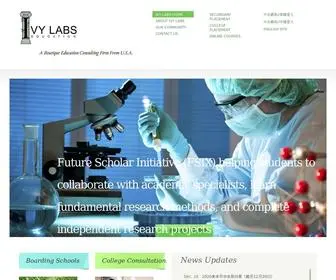 Ivylabs.org(US Education Consulting Firm) Screenshot