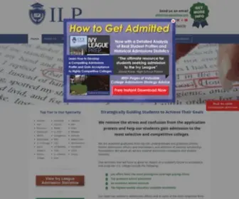 Ivyleagueprep.com(Get into top Ivy League Universities) Screenshot