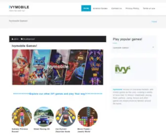 Ivymobilegame.com(Have fun with Ivy) Screenshot