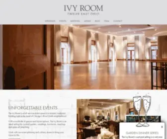 Ivyroomchicago.com(The Ivy Room) Screenshot