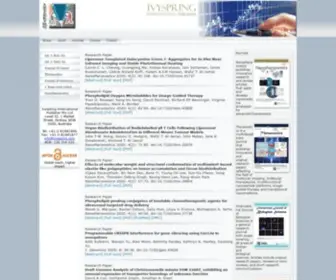 Ivyspring.com(Ivyspring International Publisher) Screenshot