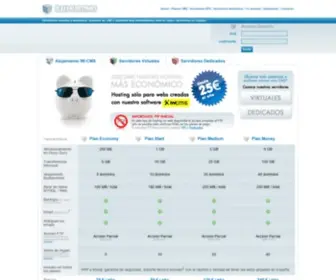 IW-Hosting.com(Planes servidores CMS) Screenshot