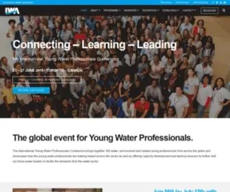 Iwa-Youngwaterprofessionals.org(Connecting, learning, leading) Screenshot