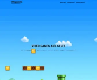 Iwaggle3D.com(We offer various video game boosting services. Games we currently boost for) Screenshot
