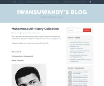 Iwansuwandy.wordpress.com(Iwansuwandy's Blog) Screenshot
