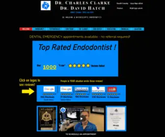 Iwantarootcanal.com(Endodontist) Screenshot