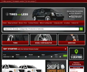 Iwantbigrims.com(Tires, Wheels, & Auto Repair in Fridley, MN) Screenshot