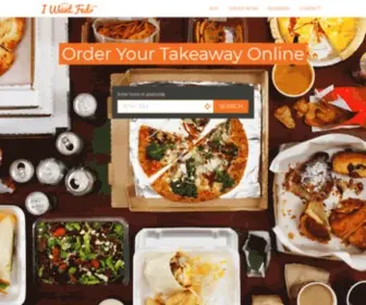 Iwantfed.com(Order from Local Takeaways Online) Screenshot