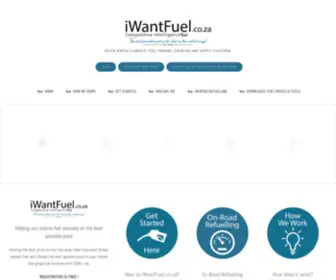 Iwantfuel.co.za(Iwantfuel) Screenshot