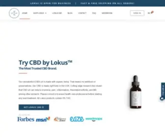 Iwantlokus.com(CBD Oil) Screenshot