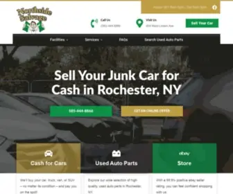 Iwantscrap.com(Cash for Junk Cars Rochester NY) Screenshot