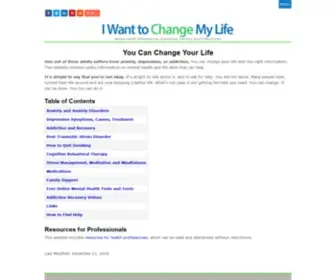 Iwanttochangemylife.org(I Want to Change My Life) Screenshot