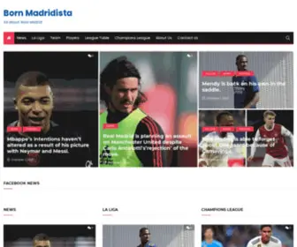 Iwasbornmadridista.com(Born Madridista) Screenshot