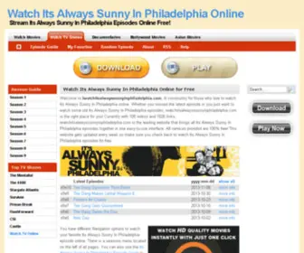 Iwatchitsalwayssunnyinphiladelphia.com(Watch Its Always Sunny In Philadelphia Online) Screenshot