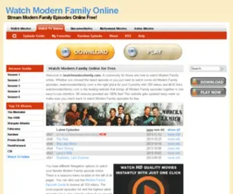 Iwatchmodernfamily.com(Watch Modern Family Online) Screenshot