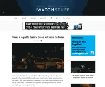 Iwatchstuff.com(I Watch Stuff) Screenshot
