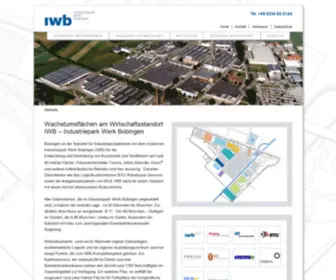 IWB-Is.de(IWB Industriepark Werk Bobingen) Screenshot