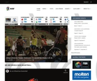 IWBF.org(International Wheelchair Basketball Federation) Screenshot