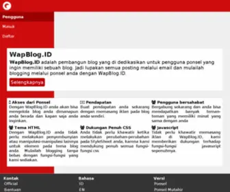 IWB.me(Free Mobile Blog Builder Indonesia) Screenshot