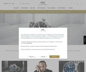 IWC.de(Swiss luxury watches) Screenshot