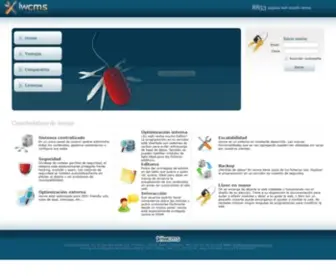 IWCMS.com(Sistema de gestión de contenido) Screenshot