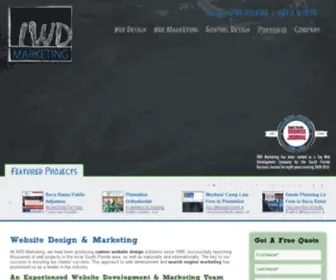 Iwdesigners.com(Boca Raton based website design firm; IWD Marketing) Screenshot