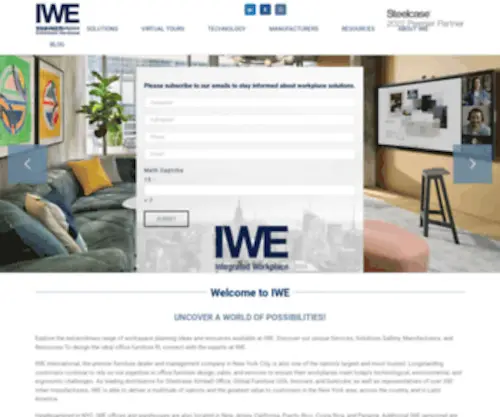 Iwe-INC.com(IWE inc) Screenshot
