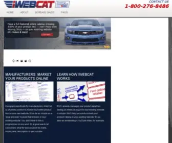 Iwebcat.com(Sell and market your products on the Internet with iWebCat by DCi) Screenshot