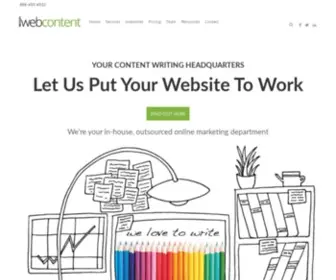 Iwebcontent.com(Content writer) Screenshot