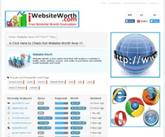 Iwebsiteworth.com(揭阳俜豢水电安装有限公司) Screenshot