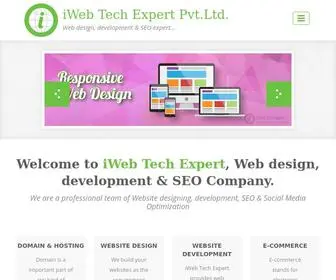 Iwebtechexpert.com(Website Designers in Mumbai) Screenshot