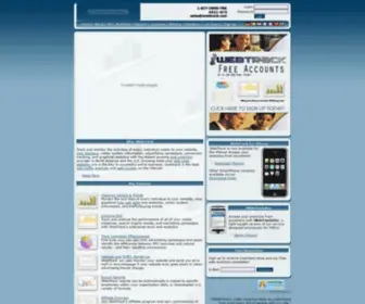 Iwebtrack.com(Web Analytics) Screenshot