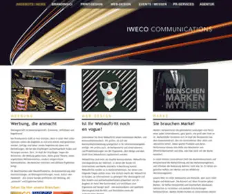 Iweco.de(IWECO Werbe GmbH) Screenshot