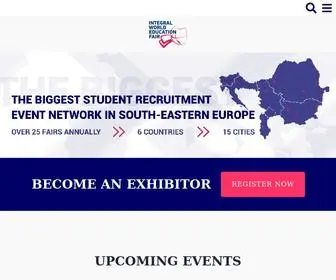 Iwef.eu(World Education fair) Screenshot