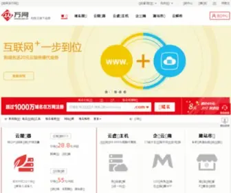 Iweizhan.com(中国万网) Screenshot