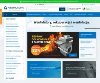 Iwentylatory.pl(Wiat wentylacji w jednym miejscu) Screenshot
