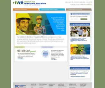 Iwetraining.com(IWE Home Page) Screenshot