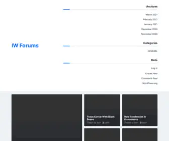 Iwforums.com(IW Forums) Screenshot