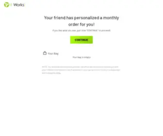 IWG-Cart.com(You Received a Shopping List) Screenshot