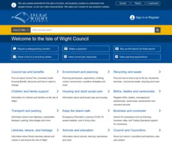 Iwight.com(Isle of Wight Council) Screenshot