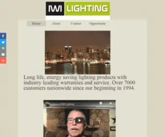 Iwilighting.com(Lighting for industrial grade light bulbs including replacements) Screenshot