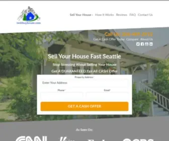 Iwillbuyhouse.com(We Buy Houses and Land Seattle) Screenshot