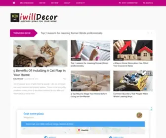 Iwilldecor.com(Best Home Decorating Ideas) Screenshot